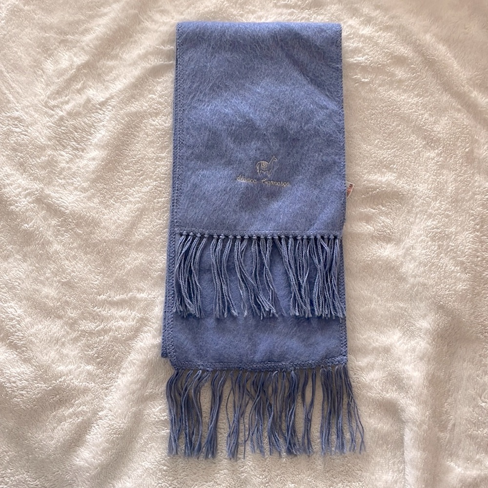 Lavender 100% Alpaca Scarf